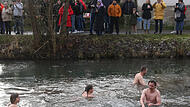 Neujahrsschwimmen in Stöppach