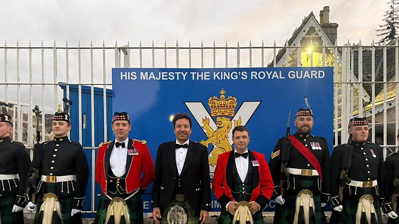 US-Moderator Jimmy Fallon in Schottland