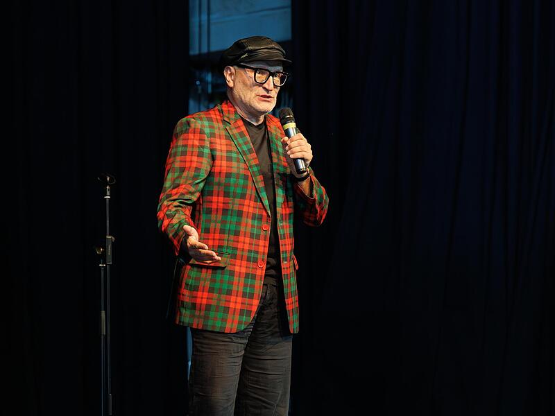 Oliver Tissot in seinem Element.