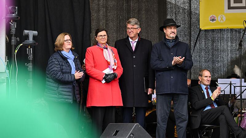 Kundgebung gegen Antisemitismus in München