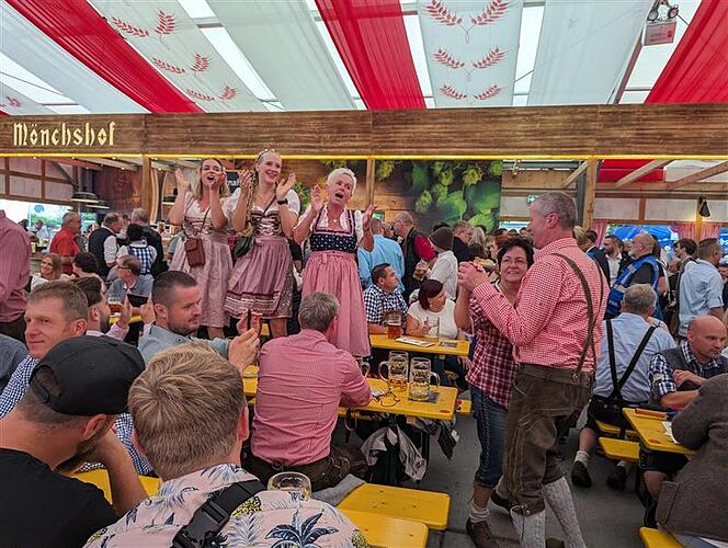 Stimmung im Stadel