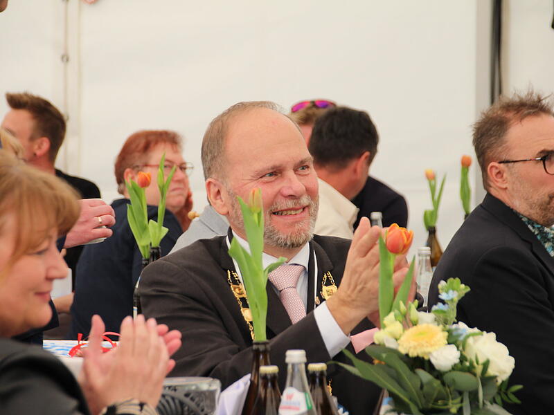 Verabschiedung von B&uuml;rgermeister Bernd Reisenweber in Ebersdorf bei Coburg
