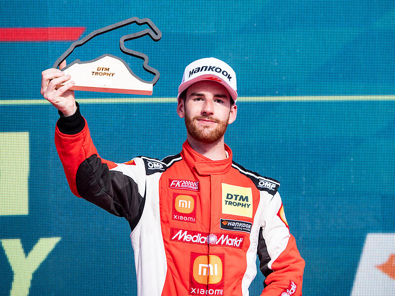Moritz Löhner stand in der DTM Trophy mehrmals auf dem Podium. Moritz Löhner stand in der DTM Trophy mehrmals auf dem Podium.