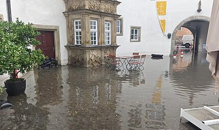 &Uuml;berschwemmung in M&uuml;nnerstadt