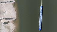 Niedrigwasser im Rhein Niedrigwasser im Rhein