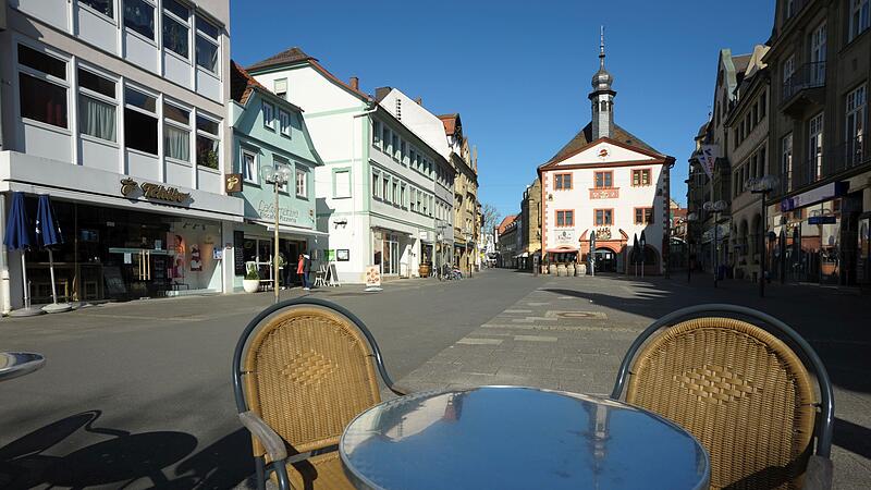 Leerer Marktplatz 2020