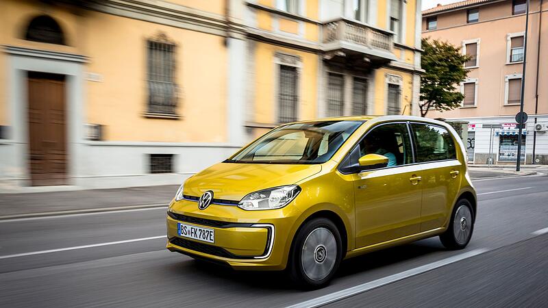 Fahrtansicht VW E-up!