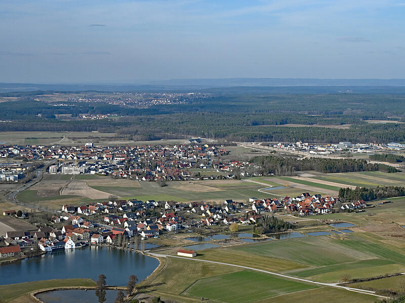 Rundflug: Mittelfranken aus der LuftRundflug: Mittelfranken aus der Luft