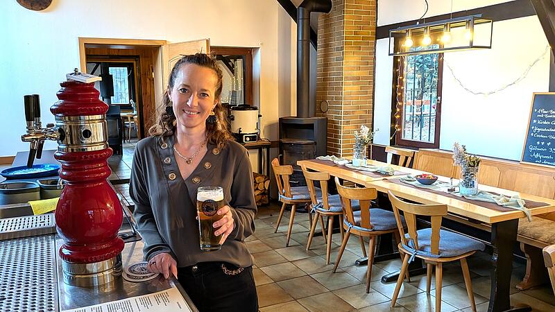 Caroline Reich ist die neue Wirtin im Felsenkeller in Baunach