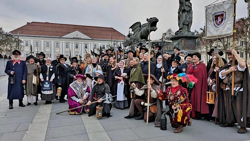 &bdquo;Deutsche Gilde der Nachtw&auml;chter, T&uuml;rmer und Figuren&ldquo; kam in Klagenfurt zusammen.