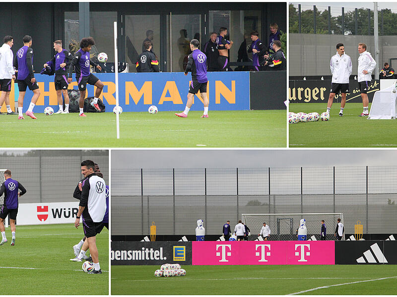 Die DFB-Stars ließen sich beim öffentlichen Training am Home Ground in Herzogenaurach blicken.