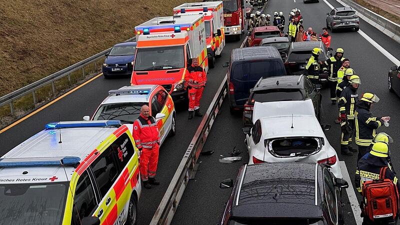 Unfall A 3 H&ouml;chstadt Ost