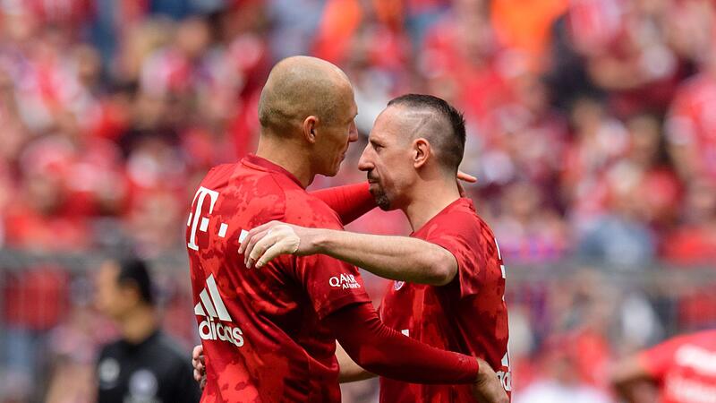 Arjen Robben und Franck Rib&eacute;ry