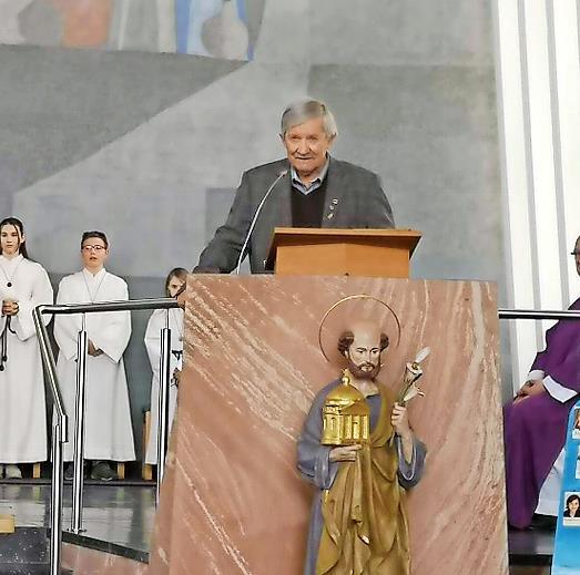 Siegbert Holzheimer bei seiner Verabschiedung im vergangenen Jahr. Siegbert Holzheimer bei seiner Verabschiedung im vergangenen Jahr.