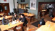 In der guten Stube im Gasthof Drei Linden in der Memmelsdorfer Straße in Bamberg