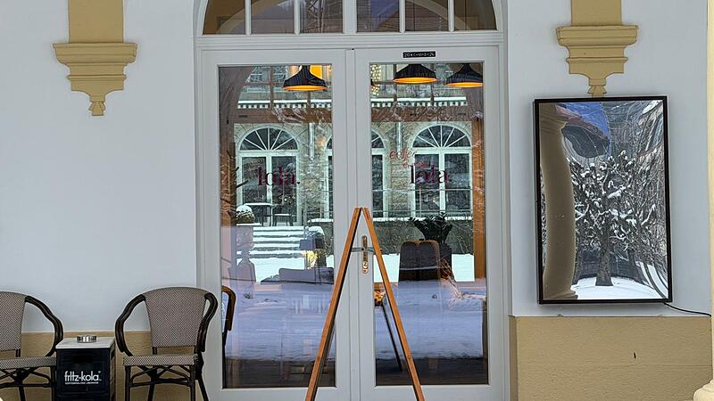 Das „Lola“ im Staatsbad Brückenau Das Café Lola im Staatsbad Brückenau