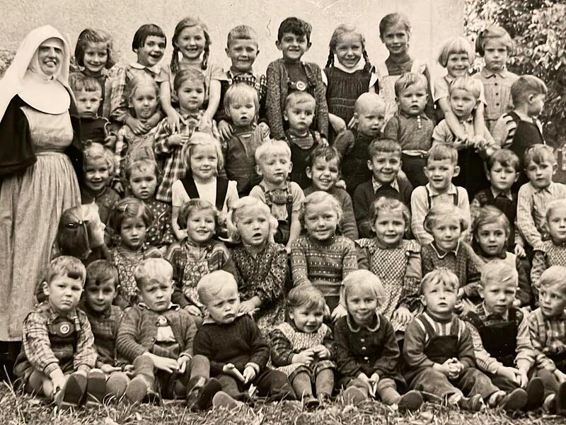 Eine Schwester betreute bis zu 50 Kinder. Heute unvorstellbar (Bild von 1958).