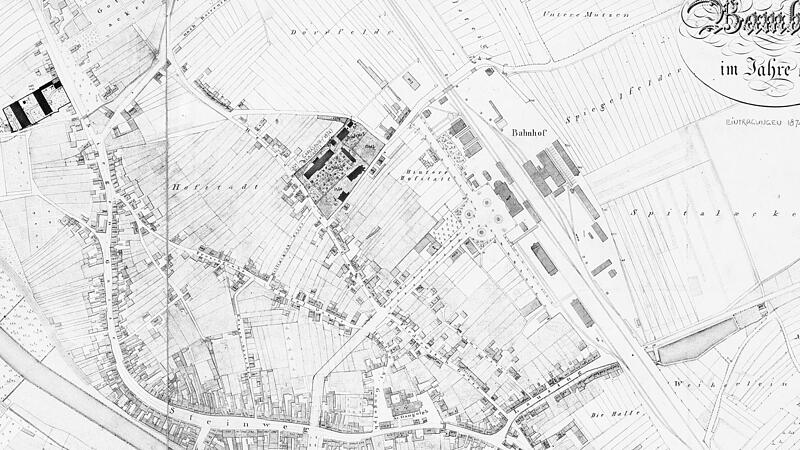 In der NS-Zeit war die Lange Stra&szlig;e die Adolf-Hitler-Stra&szlig;e, der Marienplatz hie&szlig; Hindenburgplatz.