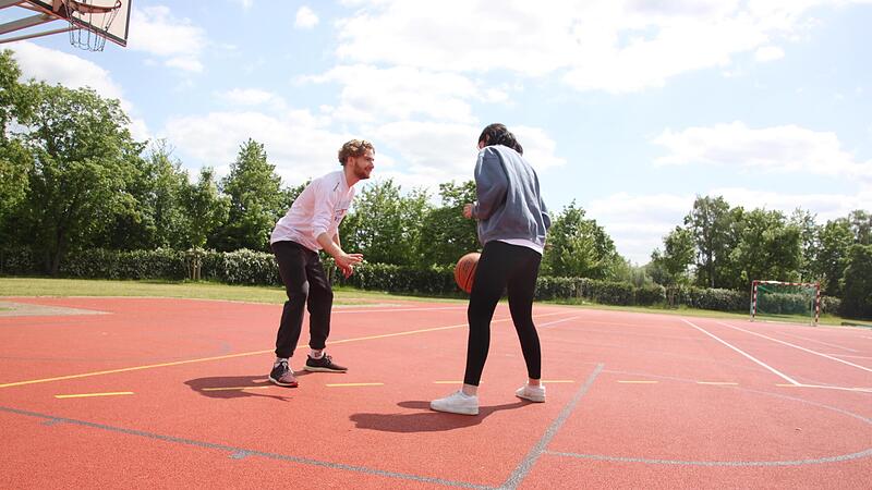 Die Sportinsel ist beliebt bei Jugendlichen.Forchheim & Fränkische Schweiz