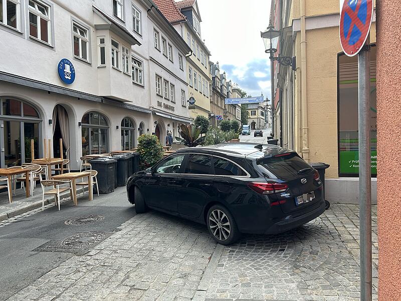 Gefährliche Ecke in Coburg Gefährliche Ecke in Coburg