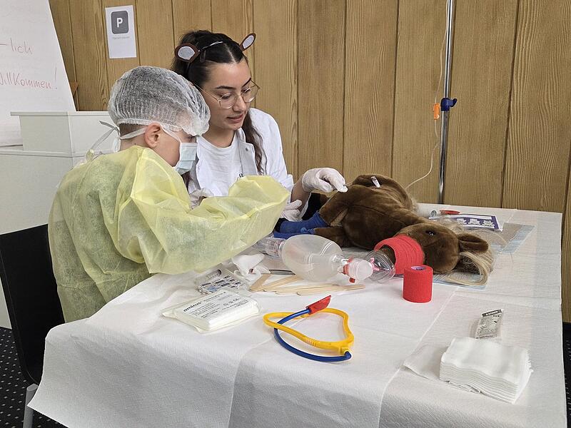 Leopoldina-Krankenhaus Schweinfurt zum Anfassen für Kinder