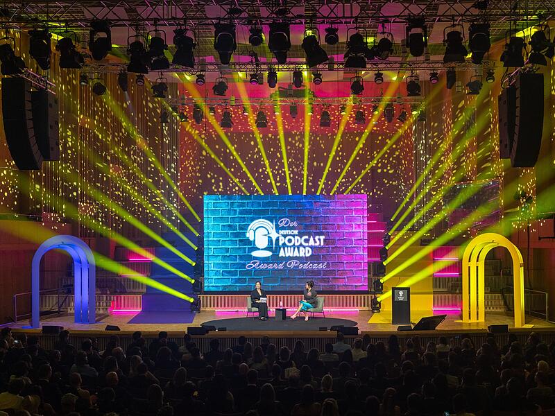 Verleihung des Deutschen Podcast Awards