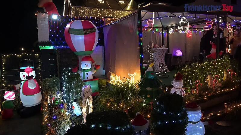 Weihnachtshaus in Baunach