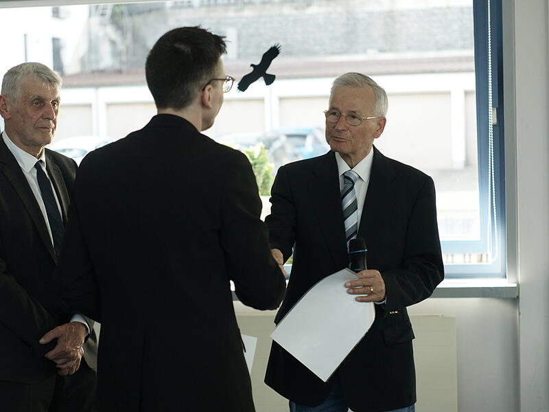 Jan Marberg als B&uuml;rgermeister von Bad Br&uuml;ckenau vereidigt