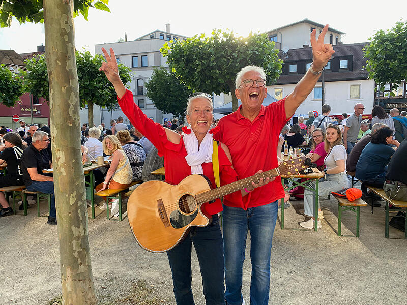 So sch&ouml;n war &bdquo;&Uuml;berall Musik&ldquo; in Forchheim.