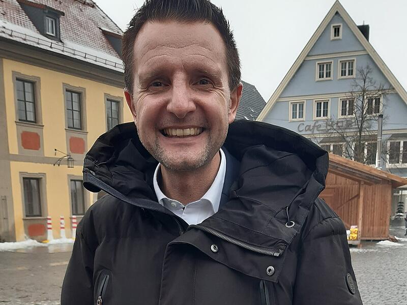 Andreas H&uuml;gerich ist seit 2014 B&uuml;rgermeister von Lichtenfels.