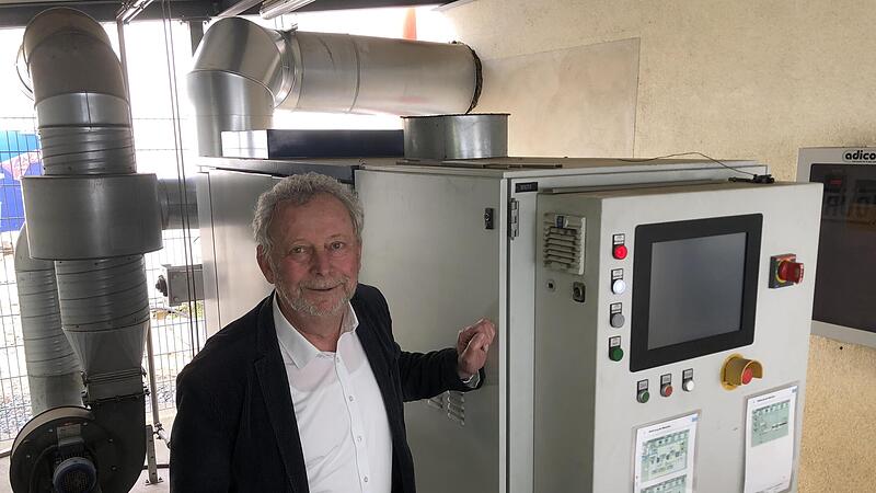 Klaus Hammelbacher, „Maintal Marmeladen“ Haßfurt: „Die Mikrogasturbine produziert Strom und mit der heißen Abluft wird gleichzeitig unser Dampfkessel vorgeheizt“.