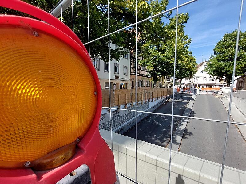 Noch bis Ende September m&uuml;ssen sich Autofahrer andere Parkm&ouml;glichkeiten suchen.Forchheim & Fr&auml;nkische Schweiz