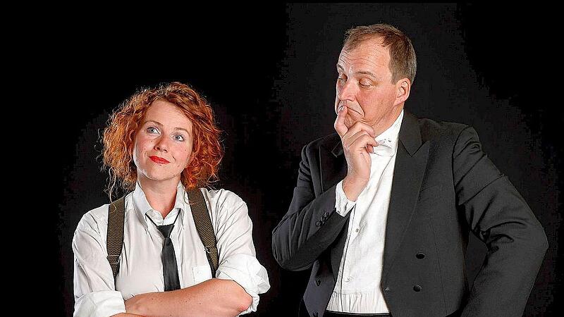 Julia Boegershausen und Benedikt ter Braak. Julia Boegershausen und Benedikt ter Braak.