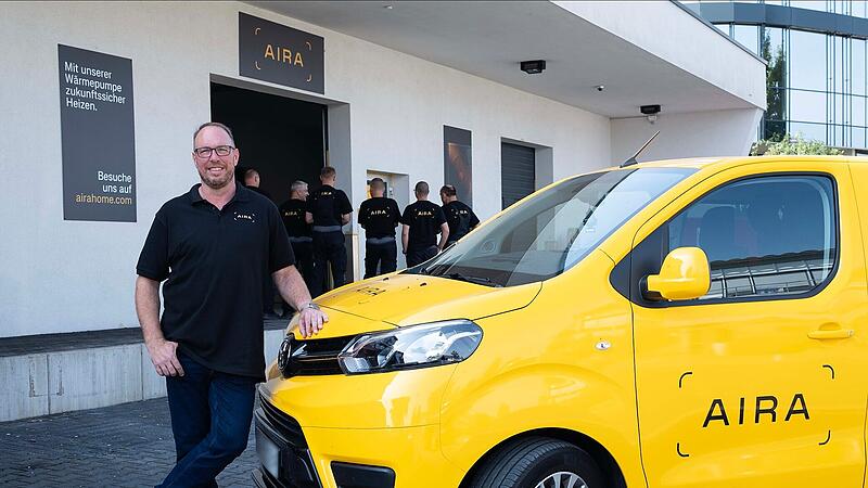 Claus Rottmann leitet die Herzogenauracher Niederlassung des schwedischen W&auml;rmepumpenherstellers Aira:  &bdquo;Haben gro&szlig;e Pl&auml;ne"