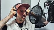 Rapper aus Bamberg: Jackson Pitt im Tonstudio