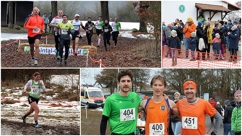 Widrige Bedingungen, viele Teilnehmer: Impressionen vom Maintal-Cross Lauf 2026 in Kemmern.