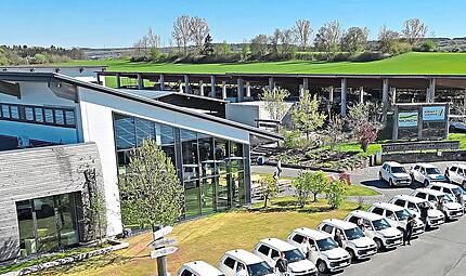 In den R&auml;umen der Firma M&uuml;nch Energie in Rugendorf ist auch das Team von gr&uuml;&uuml;&uuml;n untergebracht. Jetzt stellt der Energieversorger nach zwei Jahren den Betrieb ein. M&uuml;nch Energie