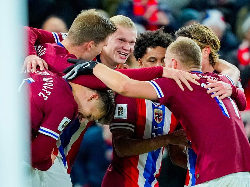Erling Haaland und sein Team Erling Haaland und sein Team