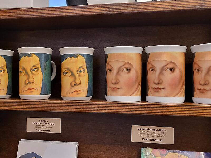60 Minuten Veste Coburg Martin Luther und Katharina von Bora werfen einen Blick auf jeden.