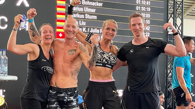 Die erfolgreichen Coburger (von links): Antje Rau, Stefan Eichhorn, Jutta Kurt und Oliver Weiß Die erfolgreichen Coburger (von links): Antje Rau, Stefan Eichhorn, Jutta Kurt und Oliver Weiß