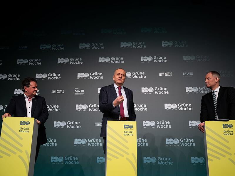 Vor der 90.Internationalen Gr&uuml;ne Woche