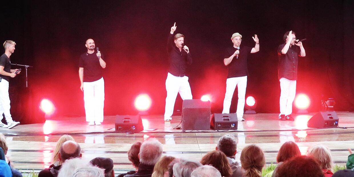 Viva Voce begeistern in Bad Staffelstein