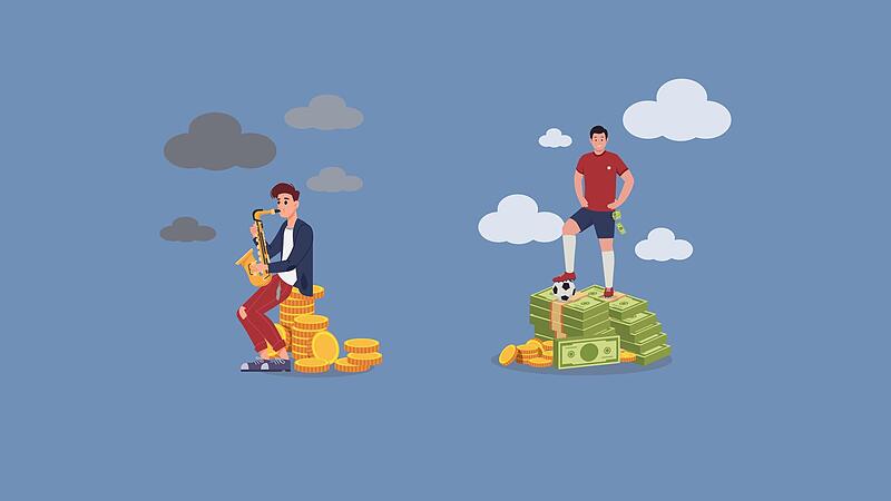 F&uuml;r die F&ouml;rderung der Sportvereine nimmt der Freistaat deutlich mehr Geld in die Hand als f&uuml;r die Unterst&uuml;tzung der Musikvereine.