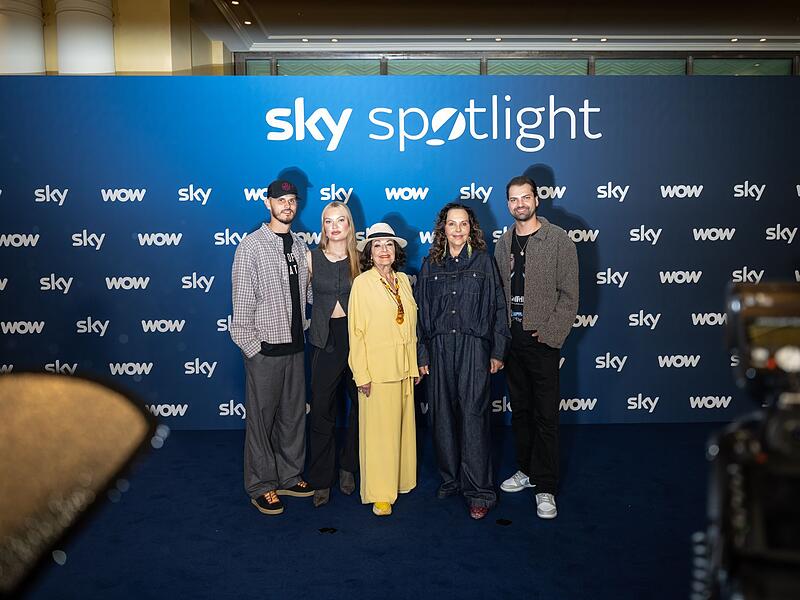 Pr&auml;sentation neuer Produktionen von Sky