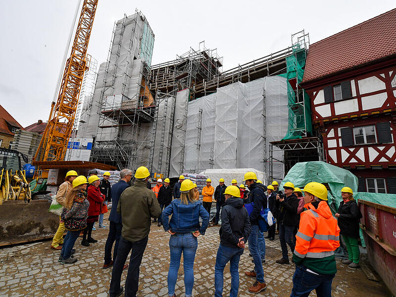 Besichtigung RathausbaustelleForchheimBesichtigung der Rathausbaustelle Forchheim