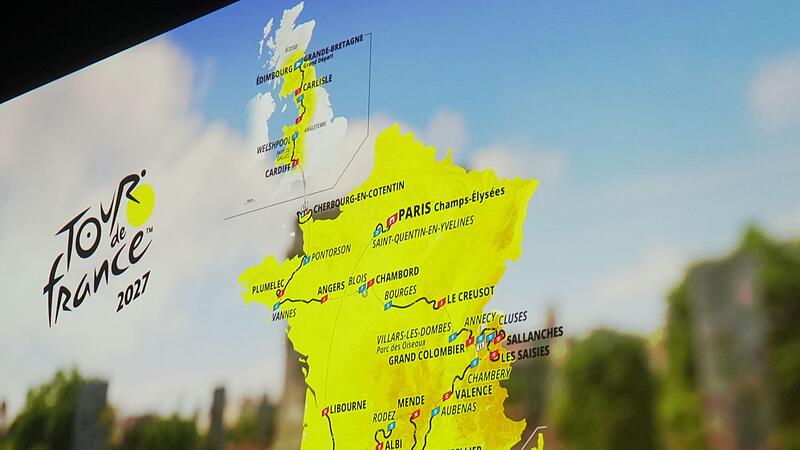 Tour de France &ndash; Vorstellung der Streckenf&uuml;hrung
