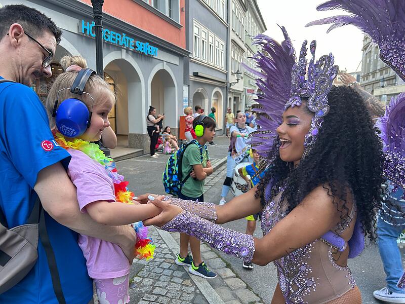 Samba-Festival Coburg 2024 Auftakt