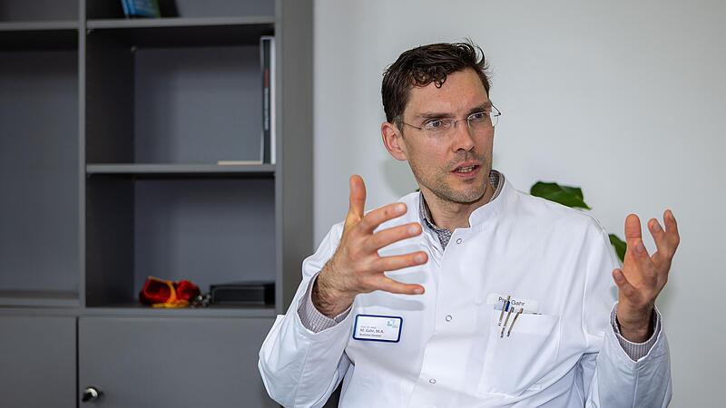 Seit 2022 ist Professor Dr. Maximilian Gahr Ärztlicher Direktor der Psychiatrischen Klinik Werneck.