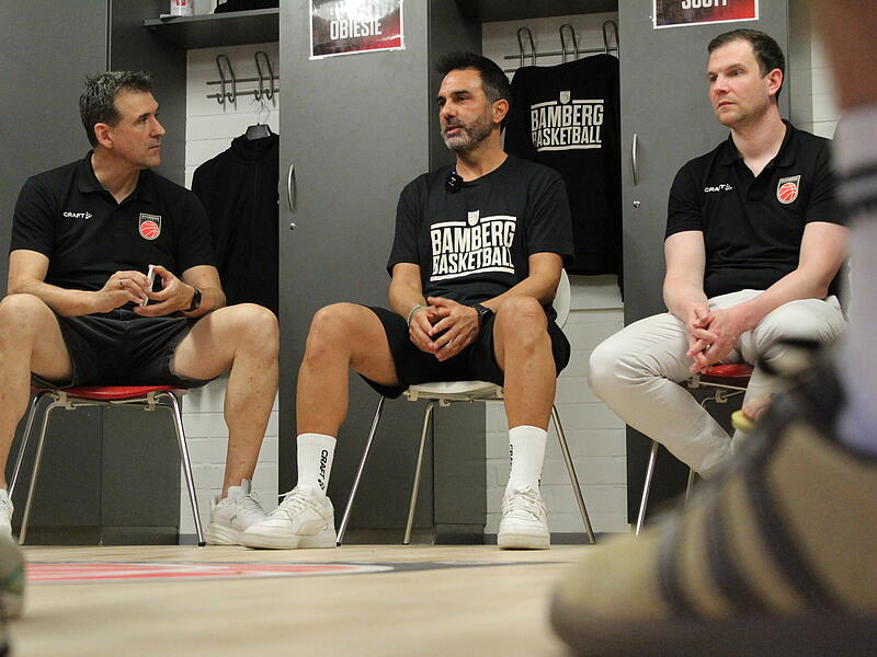 Bambergs neuer Coach Jesús Ramírez hat sich beim Locker Room Talk ein wenig in die Karten blicken lassen.Jesús Ramírez: Locker Room Talk mit dem Coach der Bamberg Baskets Bambergs neuer Coach Jesús Ramírez hat sich beim Locker Room Talk ein wenig in die Karten blicken lassen.
