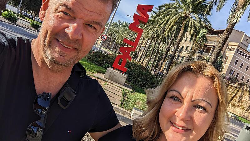Werden auf jeden Fall auf ihrer Trauminsel Mallorca bleiben: Matthias Bender und Damaris Rosa